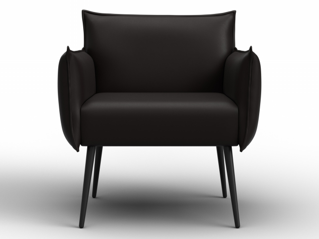 Кресло для отдыха "Лига-083", экокожа GRIFON 12 коричневый, 132314