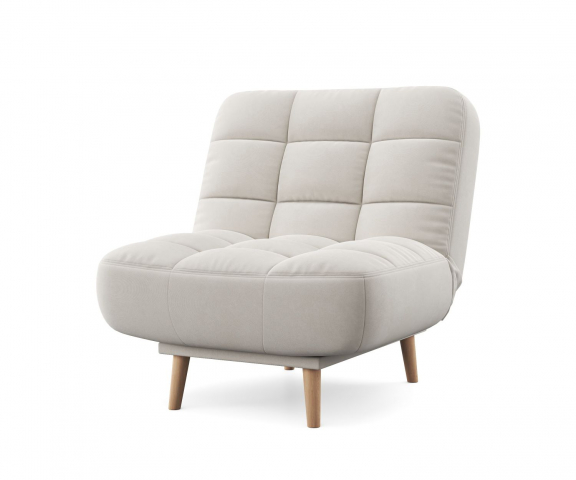 Кресло-кровать "Бадди" бежевый, ультра ивори