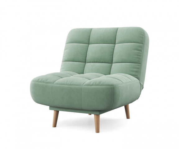 Кресло-кровать "Бадди" светло-зеленый, мелиса 17