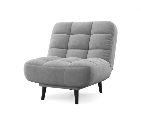 Кресло-кровать "Бадди" темно-серый, ультра грей