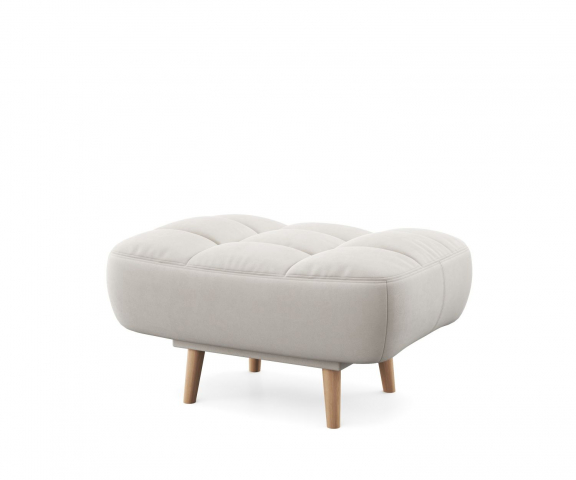 Пуф "Бадди" бежевый, ультра ивори