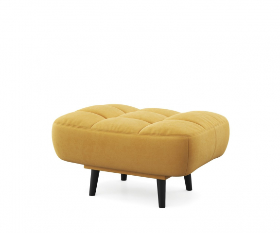 Пуф "Бадди" желтый, ультра мустард