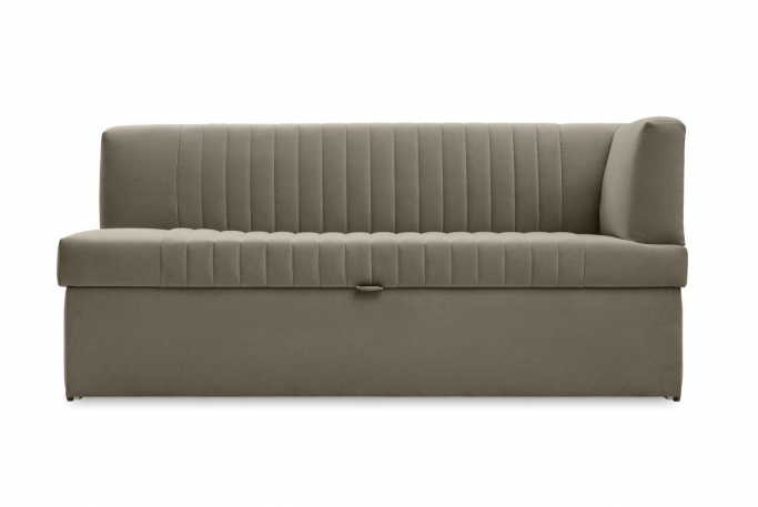 Диван-кровать кухонный "Итэн с углом" велюр Мелисса 07