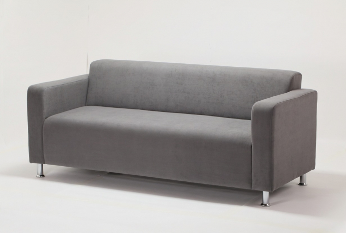 Диван "Томи" велюр серый графит