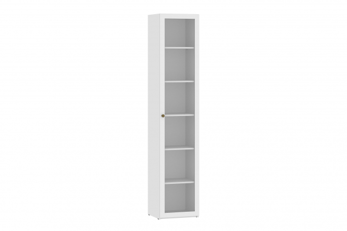 Шкаф-витрина "Орлеан"  НМ 041.85 белый