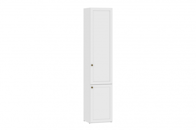 Шкаф-пенал "Орлеан"  НМ 041.86 белый