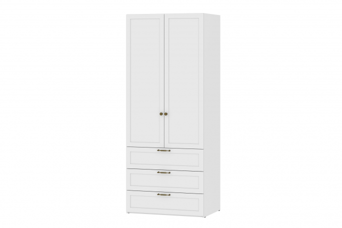 Шкаф "Орлеан" НМ 041.91 белый