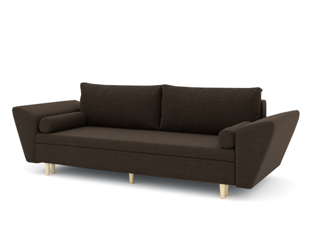 Диван-кровать "Лорен" рогожка Дрим Браун
