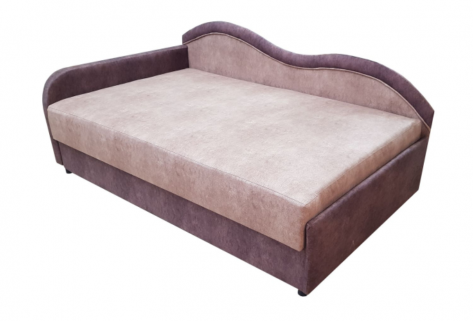 Тахта "Юля 140 Люкс угловая" ППУ, флок 88-89, левая