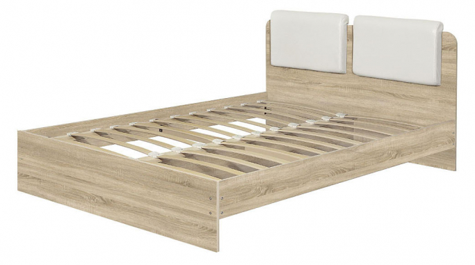 Кровать "Люкс" дуб сонома