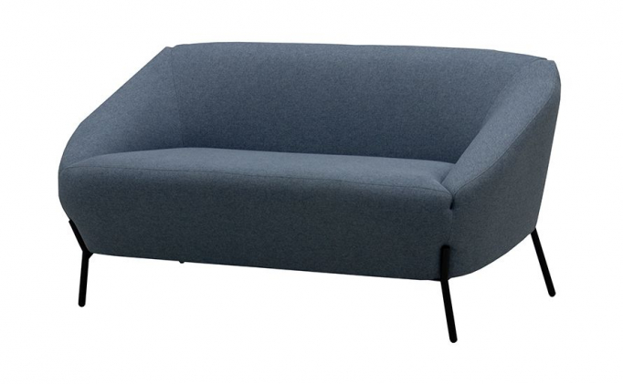 Диван 2-х местный "Брокко" А-14 рогожка Кантри Блю