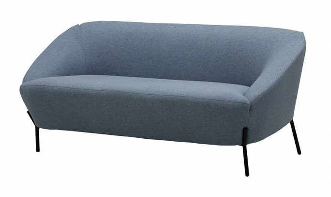 Диван 2,5 местный "Брокко" А-14 рогожка Кантри Блю