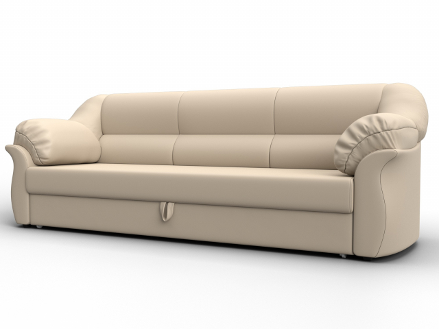 Диван-кровать "Карнелла" бежевая экокожа, 29494