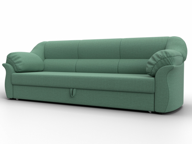 Диван-кровать "Карнелла" рогожка Амур зеленый, 123299