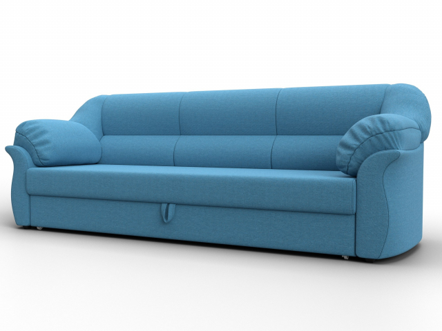 Диван-кровать "Карнелла" рогожка Амур голубой, 123300