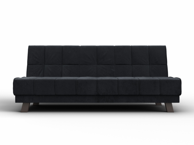 Диван-кровать "Винсент", велюр TOWER (ТАУЭР) 11 темно-серый, 127251