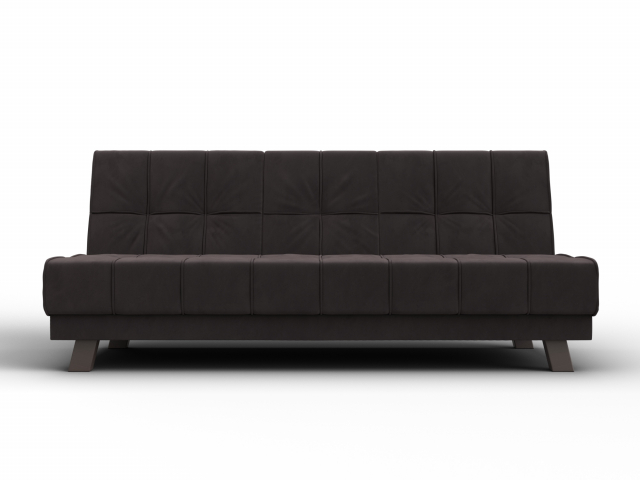 Диван-кровать "Винсент", Seven (Севен) 727 коричневый велюр, 102870