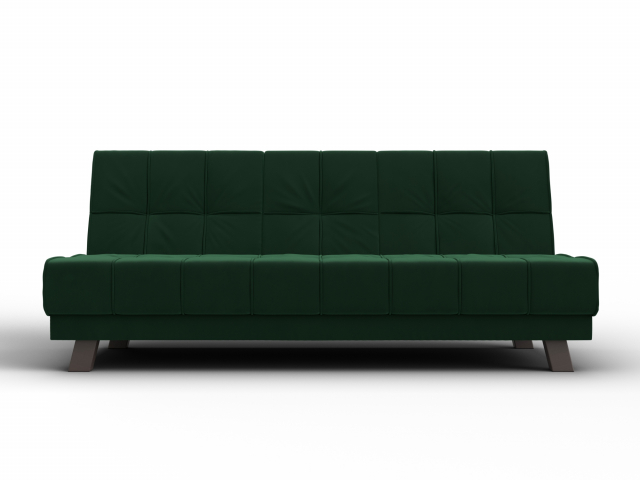 Диван-кровать "Винсент", Seven (Севен) 626 зеленый велюр, 102866