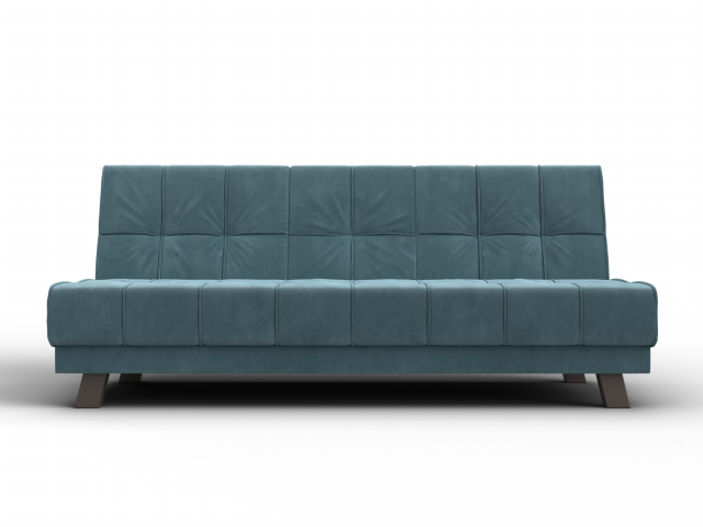 Диван-кровать "Винсент", Seven (Севен) 113 бирюзовый велюр, 102865