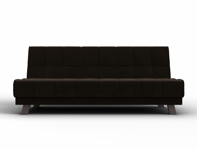 Диван-кровать "Винсент" коричневый микровельвет, 102875