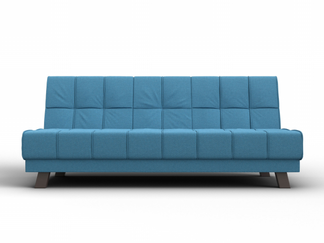 Диван-кровать "Винсент", рогожка Амур 10 голубой, 121569