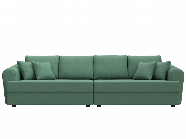 Диван-кровать "Милтон" рогожка Амур зеленый, 123346