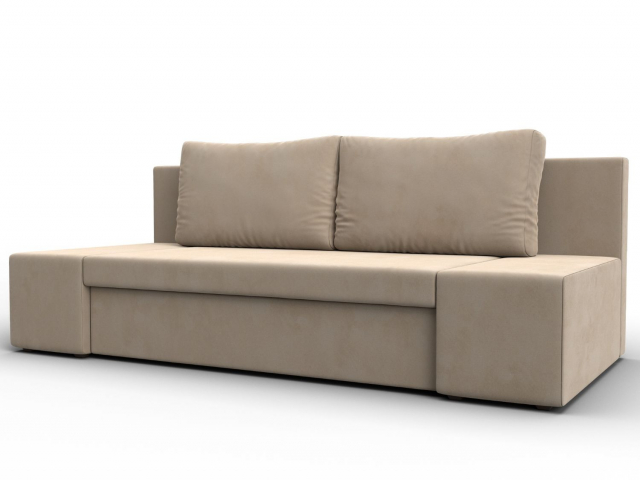 Диван-кровать "Сан Марко" велюр бежевый, 114008