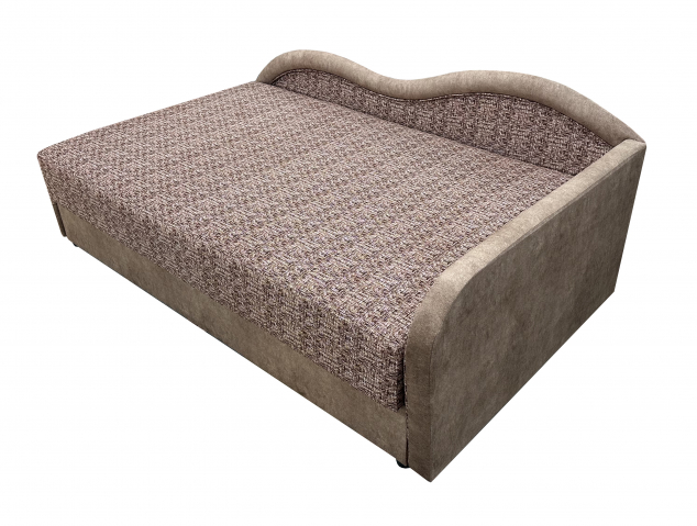 Тахта угловая "Юля Люкс" ППУ, флок 70-88, правый