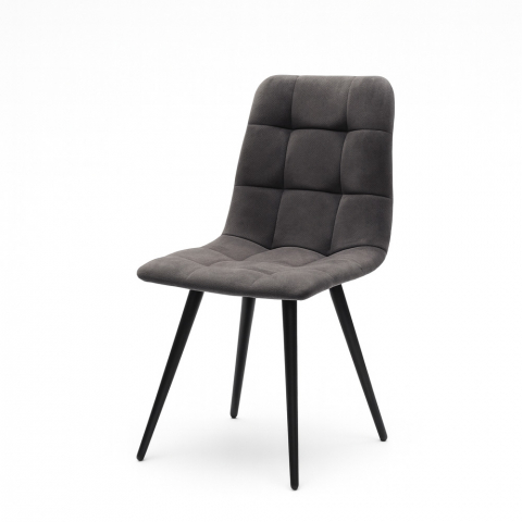 Стул "Агат" (2 шт), графит софт