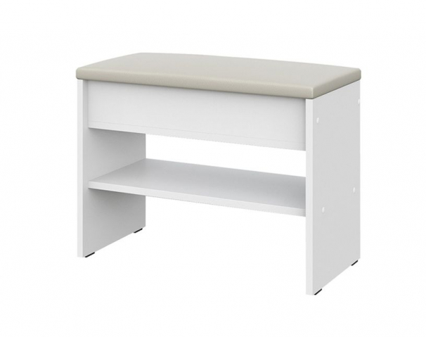 Обувница ОБ 2, белый текстурный