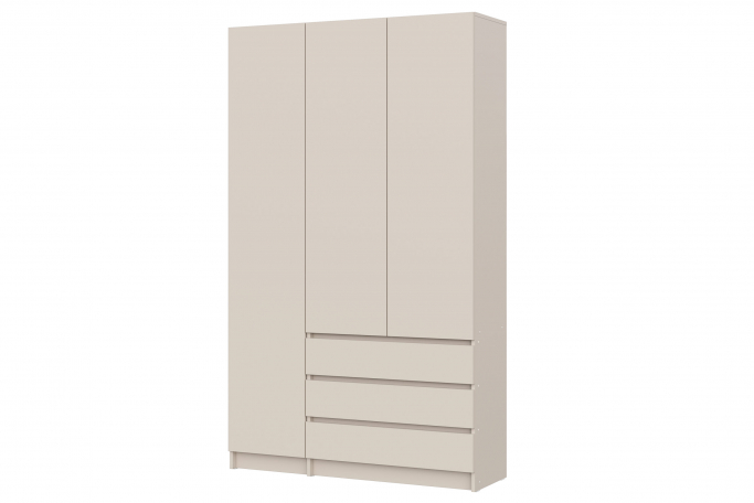 Шкаф 3-х створчатый "Бали" 3 ящика, меланж