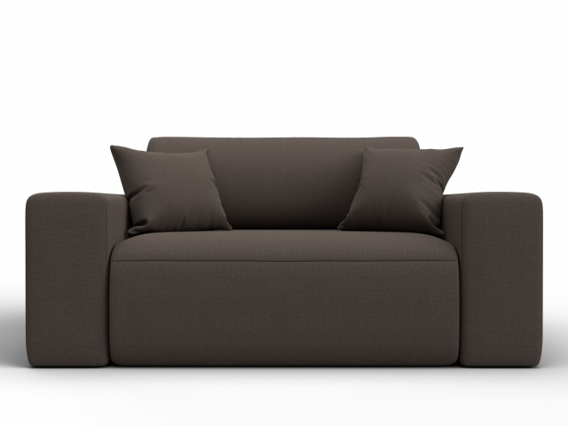 Кресло-кровать "Лига-036" рогожка, Амур 05 коричневый, 125070