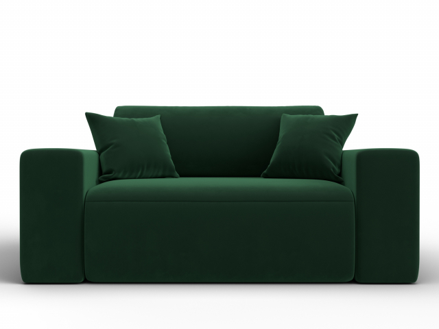 Кресло-кровать "Лига-036", велюр Seven (Севен) 626 зеленый, 121291