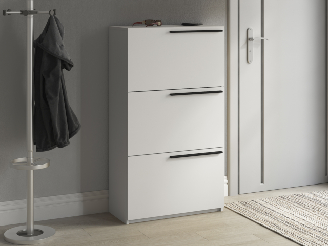 Обувница "Лаура-4", белый