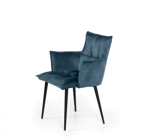 Стул "Росио" бирюзовый Rio 11/черный