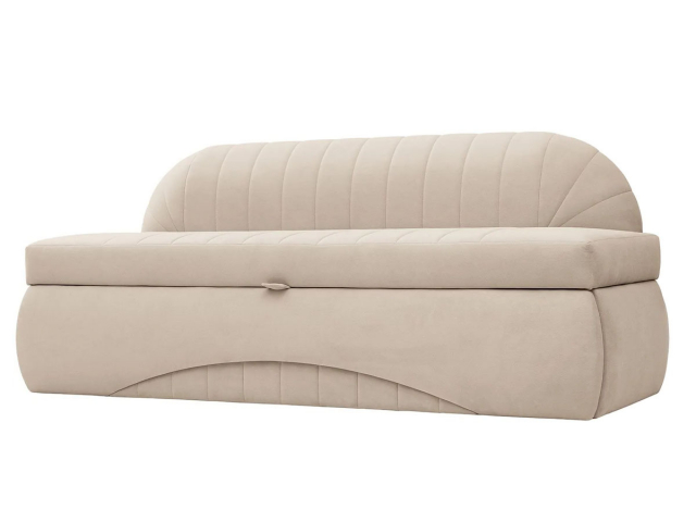 Диван-кровать для кухни "Адажио", велюр Коннект 05