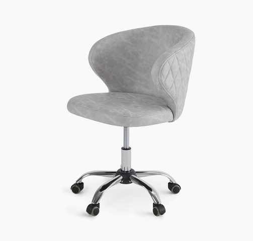 Офисное кресло "Турин" серебристый Kiprus 08/хром