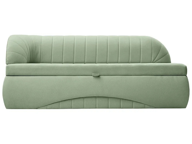 Диван-кровать для кухни с углом "Адажио", Коннект 70, светло-зеленый