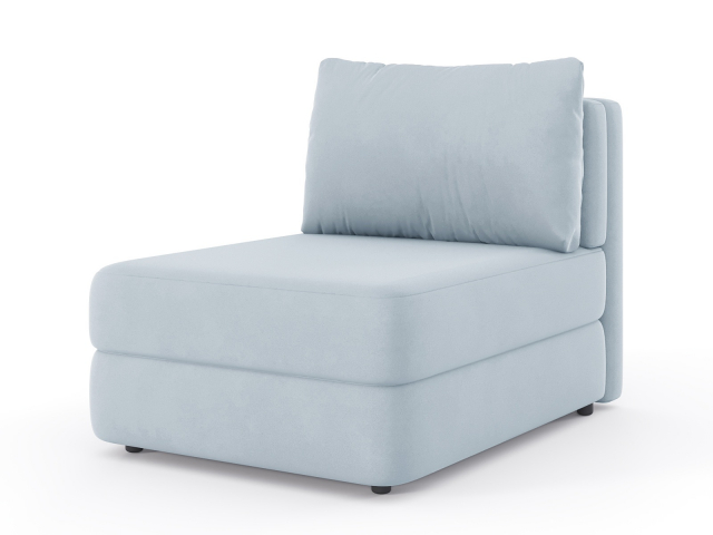 Кресло-кровать "Соло", велюр Зара Айс 50