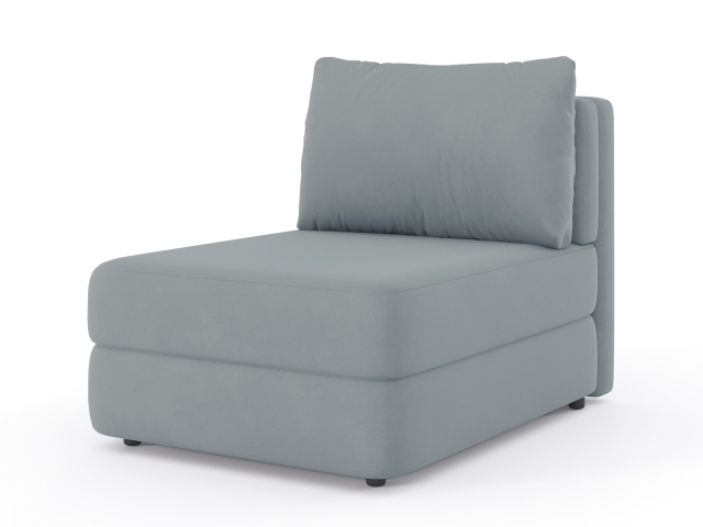 Кресло-кровать "Соло", велюр Зара Маус 12