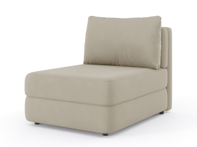 Кресло-кровать "Соло", велюр Зара Сафари 5.2