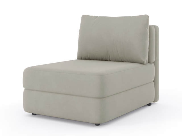 Кресло-кровать "Соло", велюр Зара Лайт 04