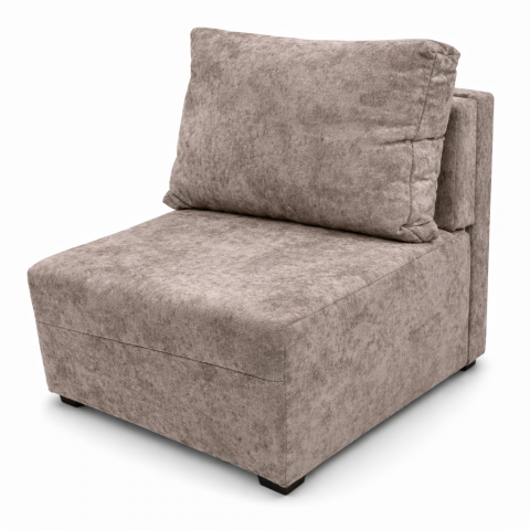 Кресло-кровать "Соло", велюр коричневый