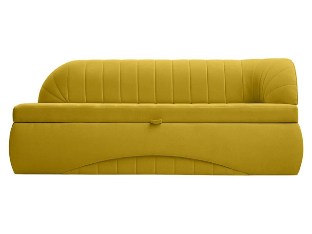 Диван-кровать для кухни с углом "Адажио", Коннект 43, желтый