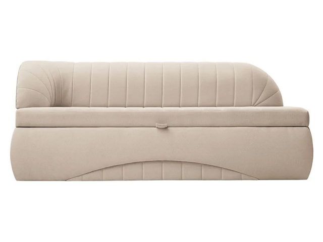 Диван-кровать для кухни с углом "Адажио", Коннект 05, бежевый