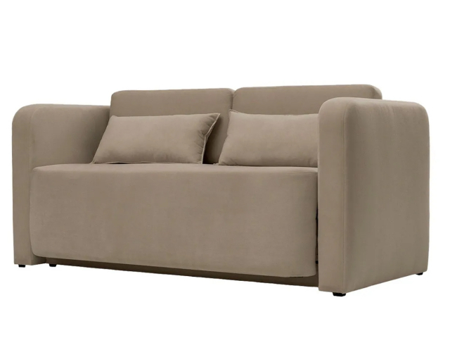 Диван-кровать "Марко", велюр Аmigo latte, бежевый