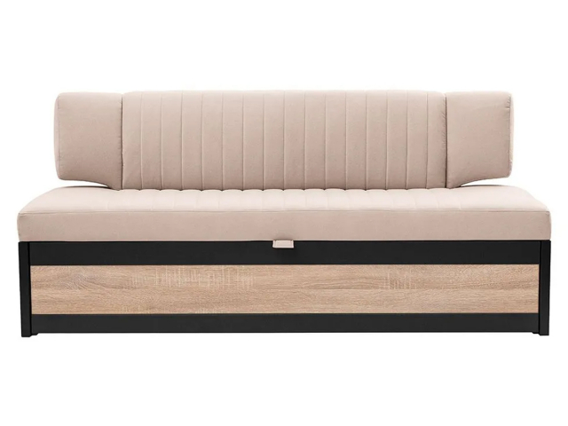 Кухонный диван-кровать "Орион", велюр Коннект 05, бежевый