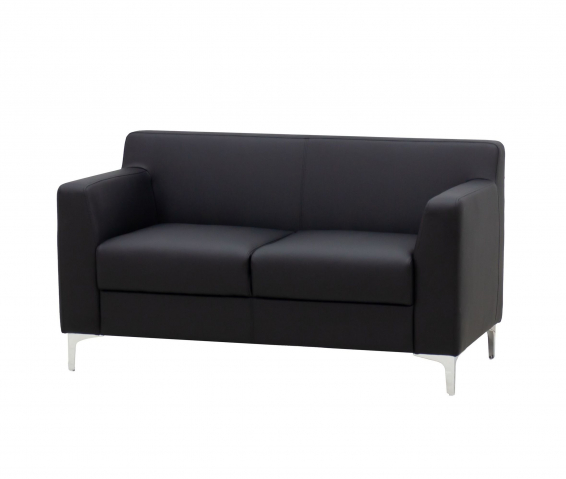 Диван 2-х местный "Калипсо" М-02 Орегон 16, черный