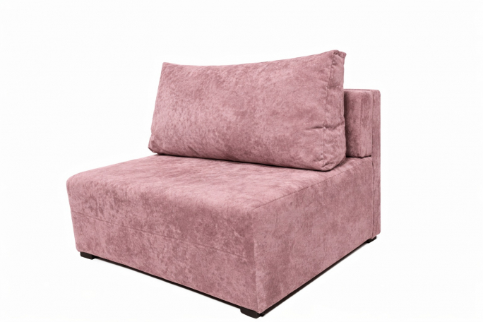 Диван-кровать "Соло-мини" велюр пудровый
