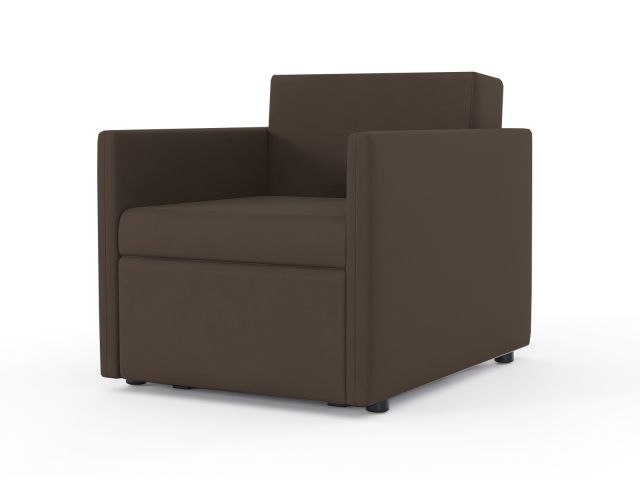 Кресло-кровать "Майами Лайт", велюр Зара Браун 20